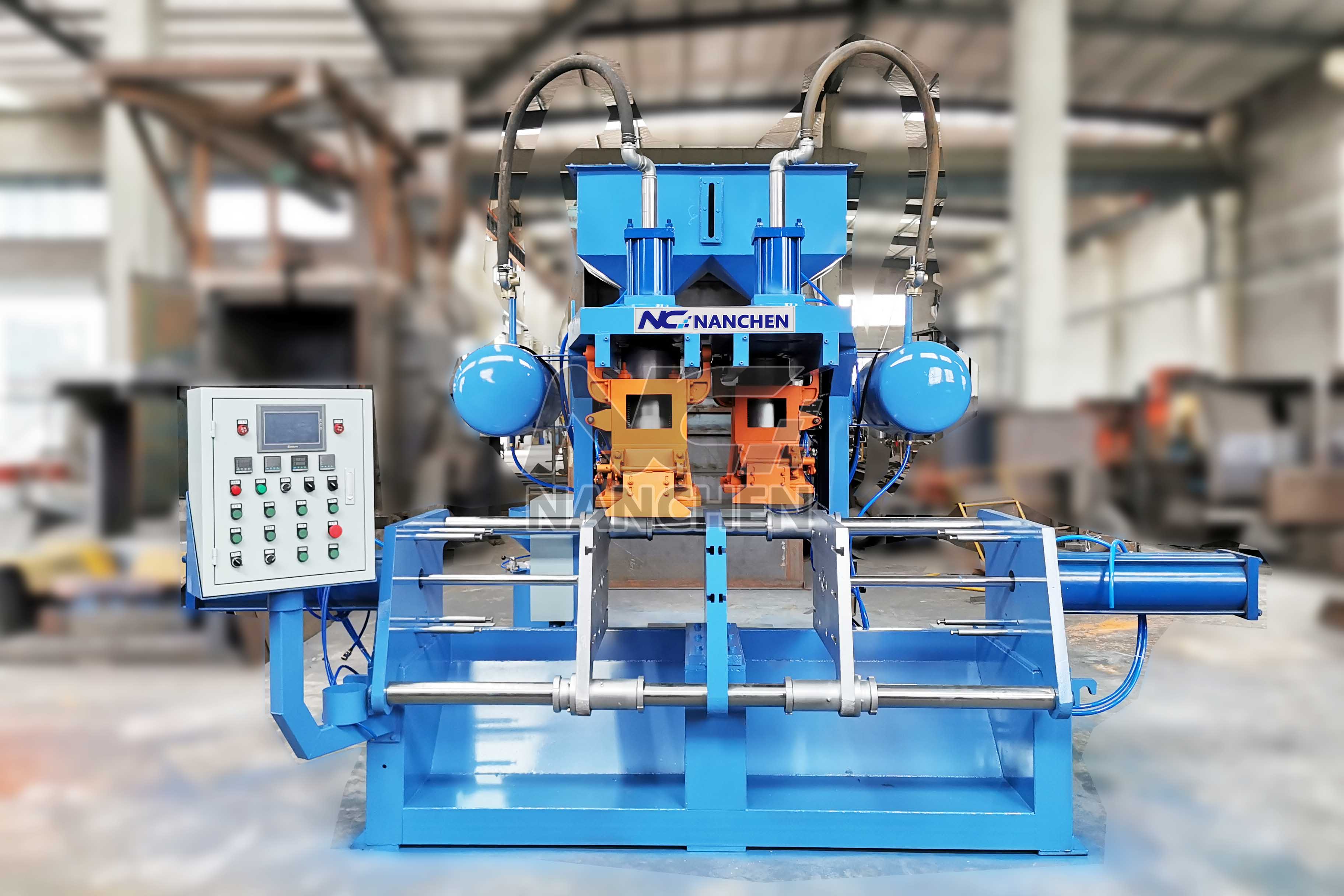 Hot box core shooting machine