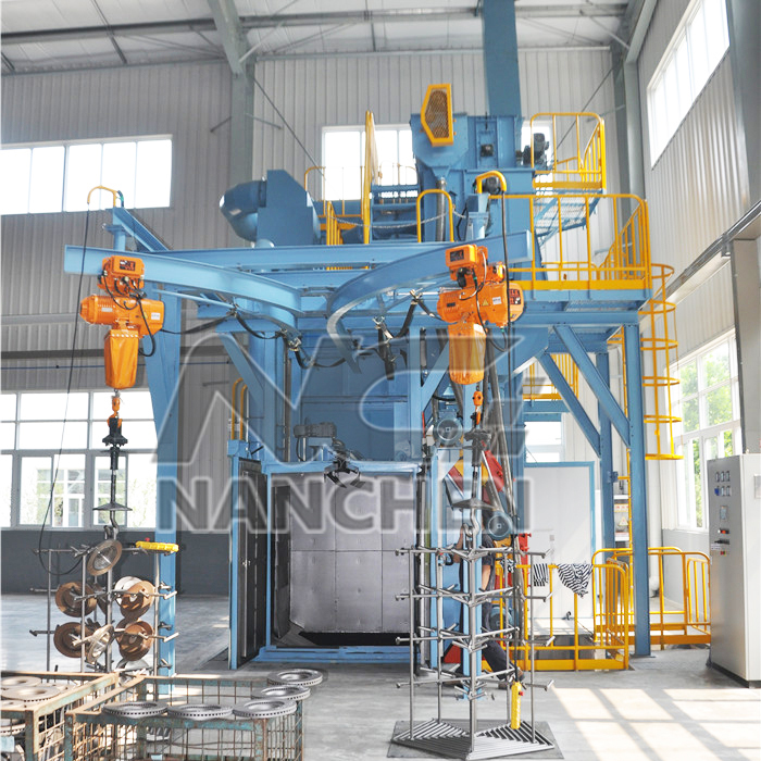 Q37 series hook type shot blasting machine