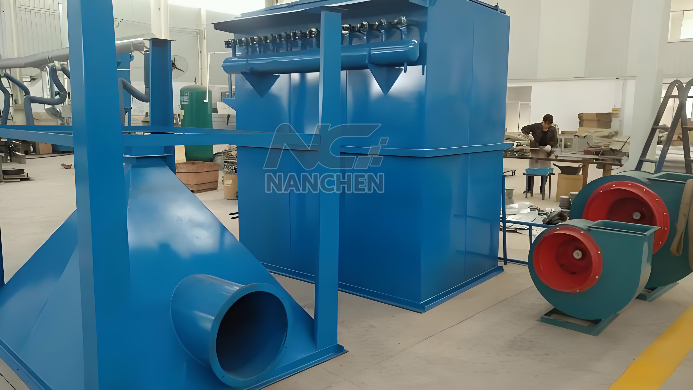 DMC pulse jet bag type dust collector
