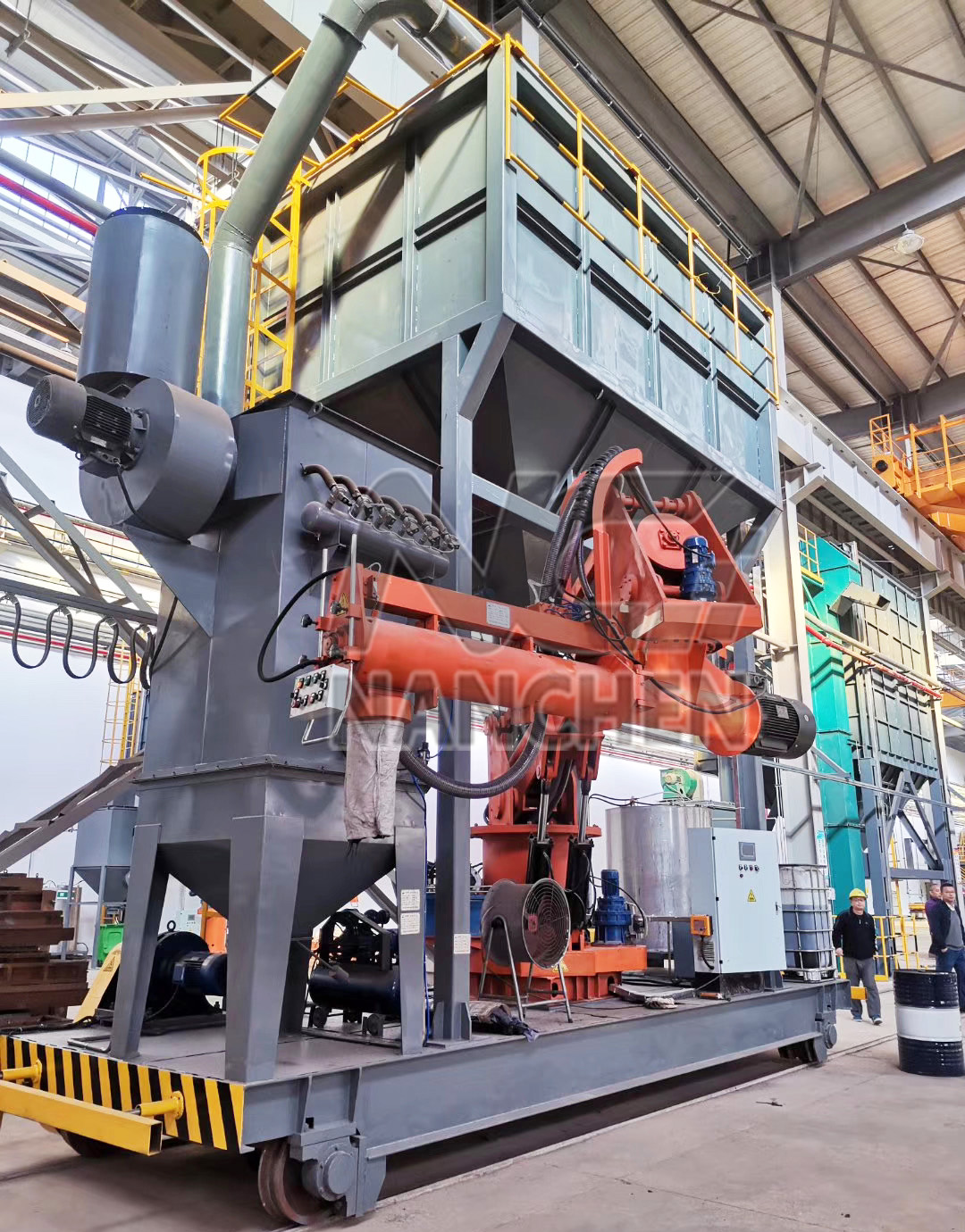 Resin sand production line Resin sand production line